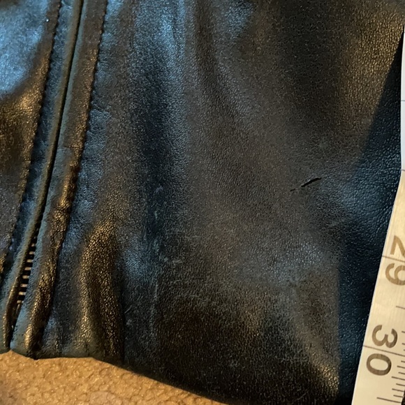 Wilson’s oversized vintage leather jacket bomber - Picture 12 of 14